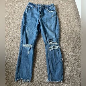Abercrombie and Fitch High Rise Mom Jean